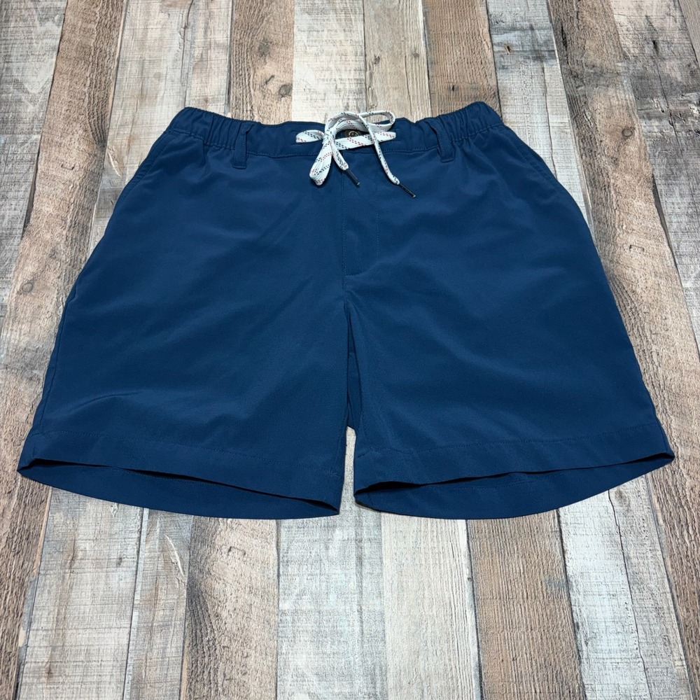 Chubbies Everywear Shorts Mens Medium Blue 6" Inseam Stretch Hybrid Casual